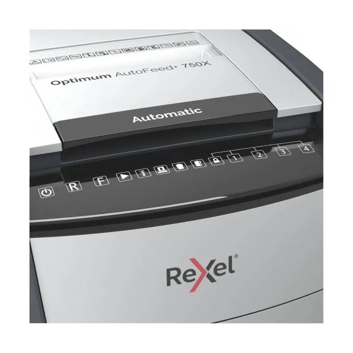 REXEL Destructeur de documents Optimum AutoFeed+ 750X (Coupe en particules)
