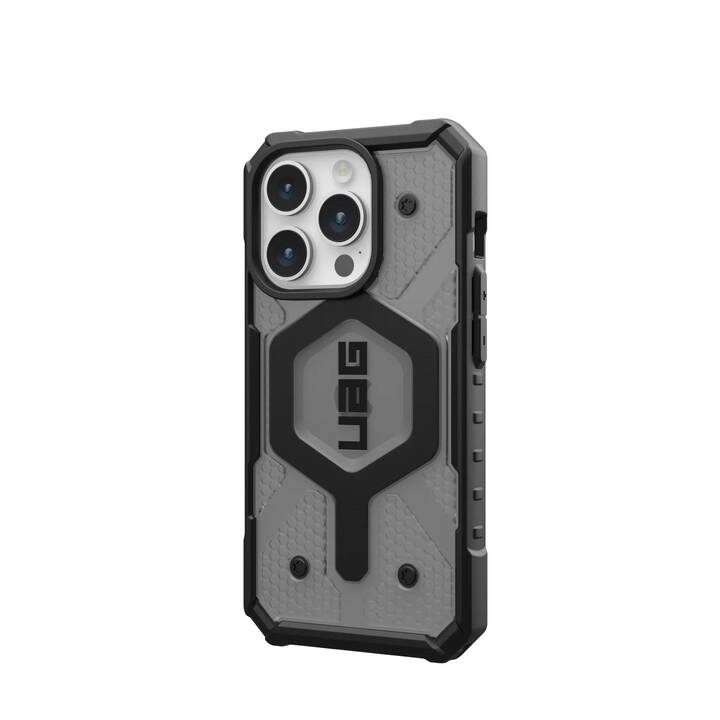 URBAN ARMOR GEAR Backcover (iPhone 15 Pro, Transparent, Schwarz)