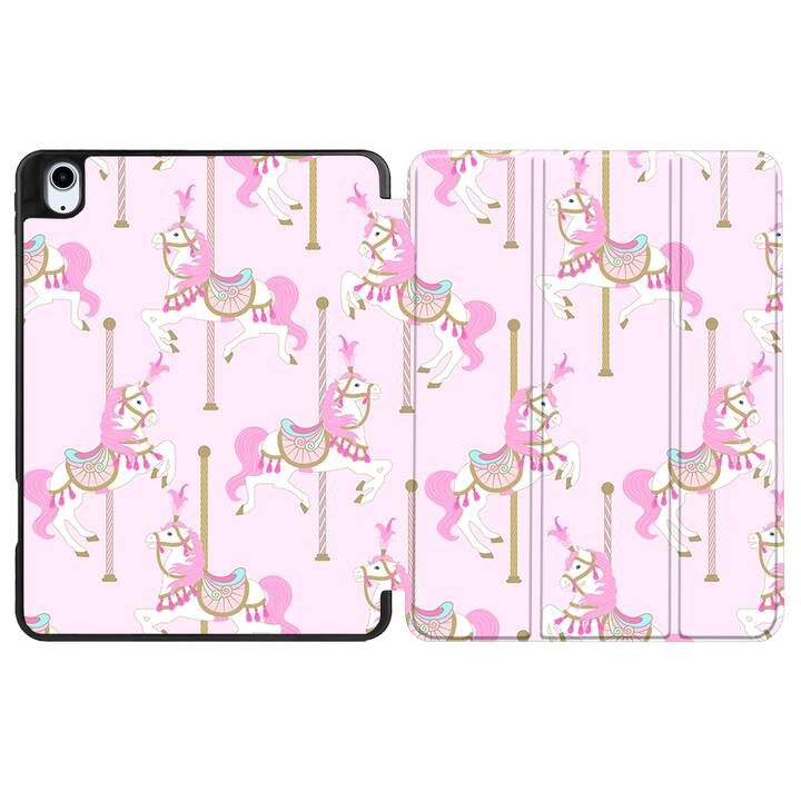 EG coque pour iPad Air 10.9" (2022) 5e génération - rose - dessin animé