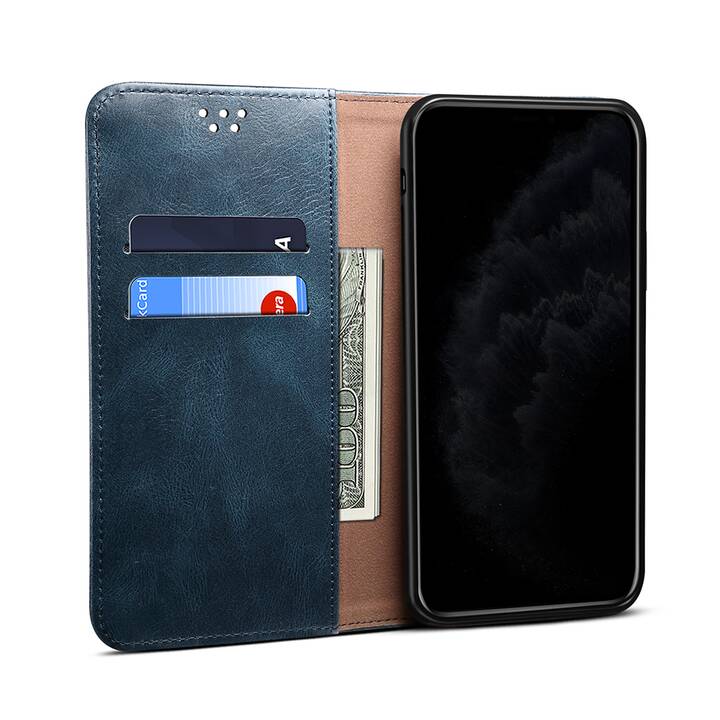 EG étui portefeuille pour Xiaomi Redmi Note 10 4G 6.43" (2021) - Bleu