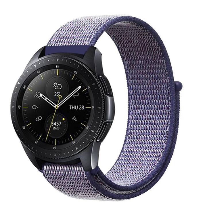 EG Cinturini (Samsung Galaxy Galaxy Watch3 45 mm, Grigio, Blu)