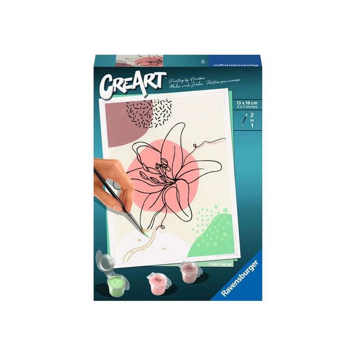 RAVENSBURGER Floral Line Art (CreArt)