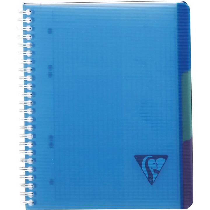 CLAIREFONTAINE Notizbuch Linecolor (A5+, Kariert)