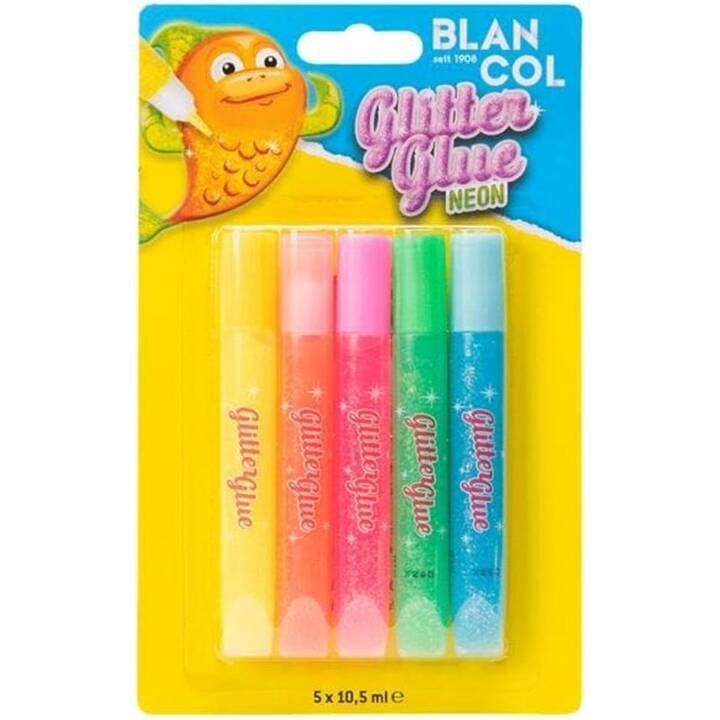 BLANCOL Bastelkleber NEON (10.5 ml, 5 Stück)