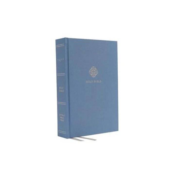 NRSV, Catholic Bible, Journal Edition, Cloth over Board, Blue, Comfort Print