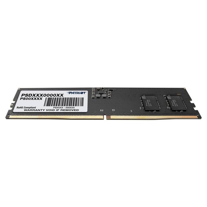PATRIOT MEMORY Signature PSD532G56002 (1 x 32 Go, DDR5 5600 MHz, DIMM 288-Pin)