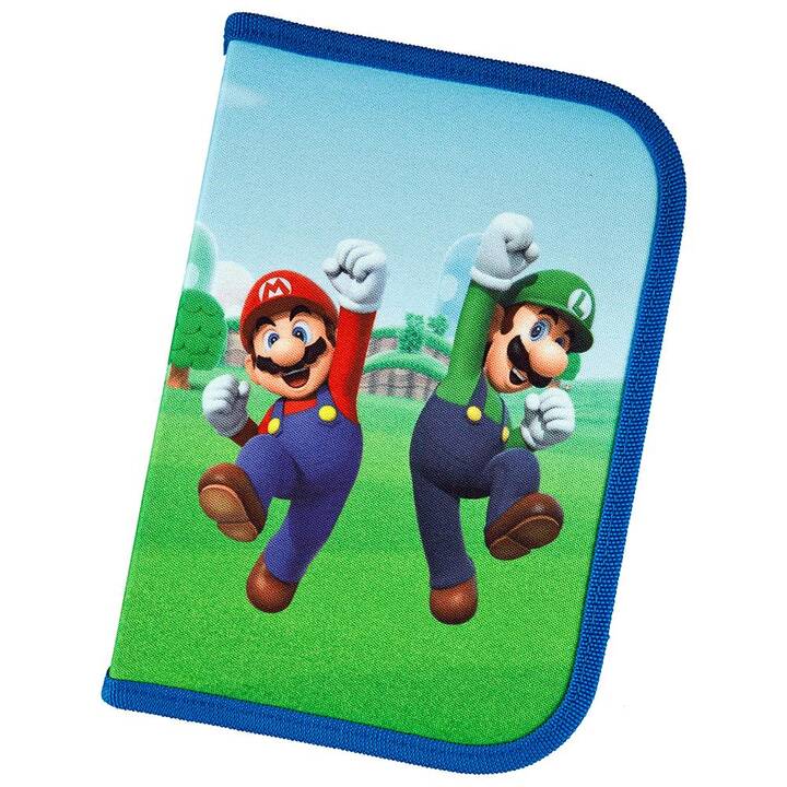 SCOOLI Astuccio Super Mario (Verde, Rosso, Blu, Multicolore)