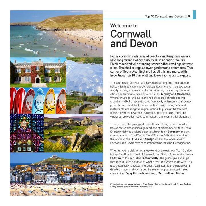 DK Eyewitness Top 10 Cornwall and Devon