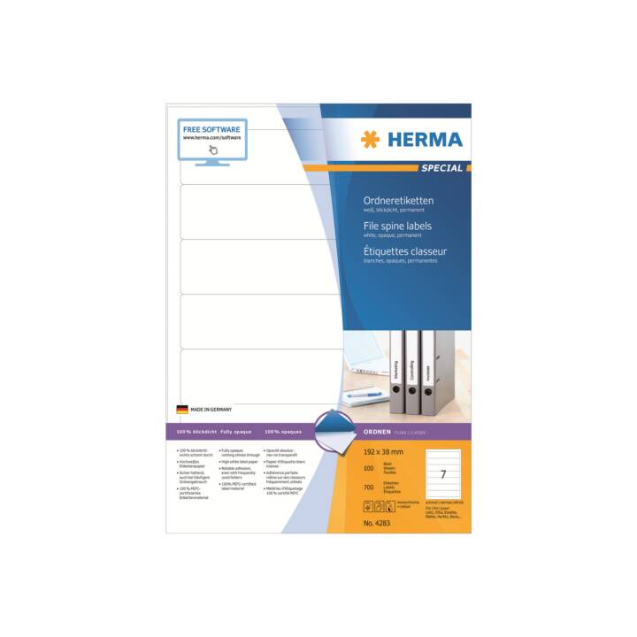 HERMA Special (38 x 192 mm)