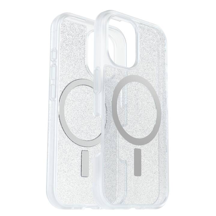 OTTERBOX Backcover MagSafe React (iPhone 16, Transparente, Polvere di stelle)