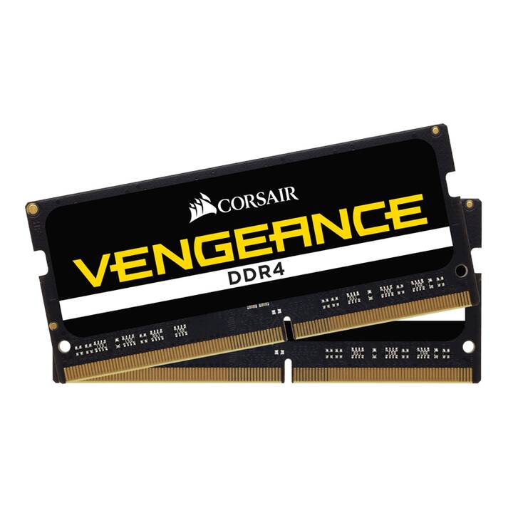 CORSAIR Vengeance CMSX32GX4M2A2400C16 (2 x 16 GB, DDR4-SDRAM 2400 MHz, SO-DIMM 260-Pin)