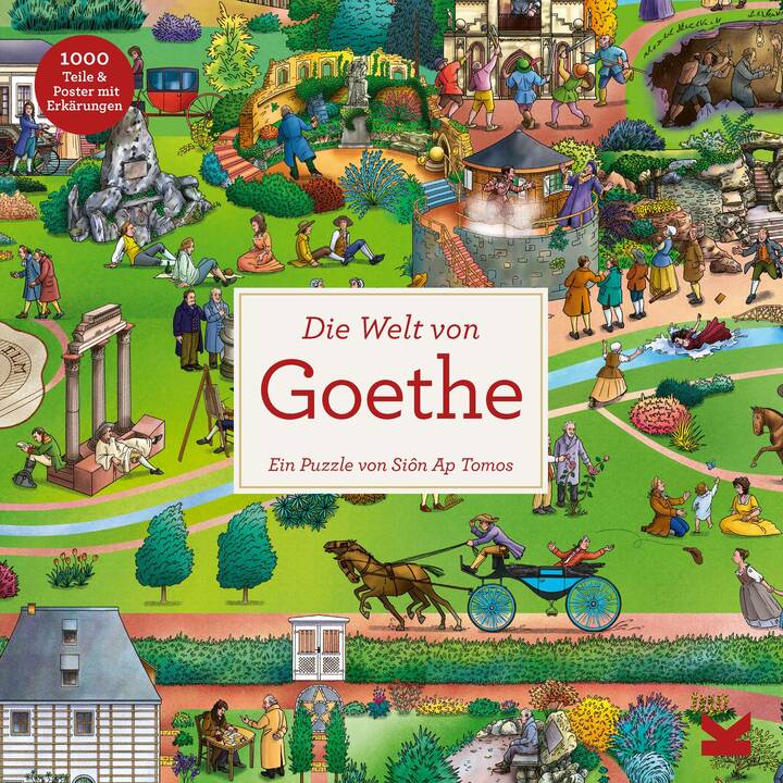 LAURENCE KING VERLAG Die Welt von Goethe Puzzle (1000 x)