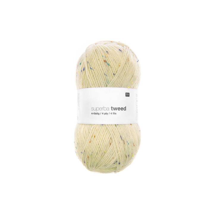 RICO DESIGN Wolle (100 g, Cream, Beige)
