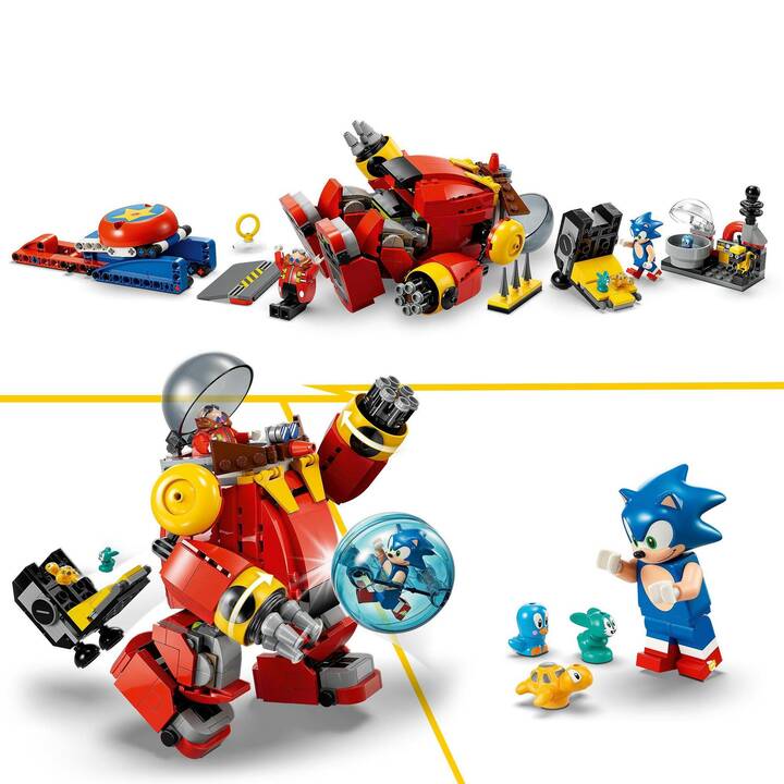 LEGO Sonic vs. Dr. Eggmans Death Egg Robot (76993)