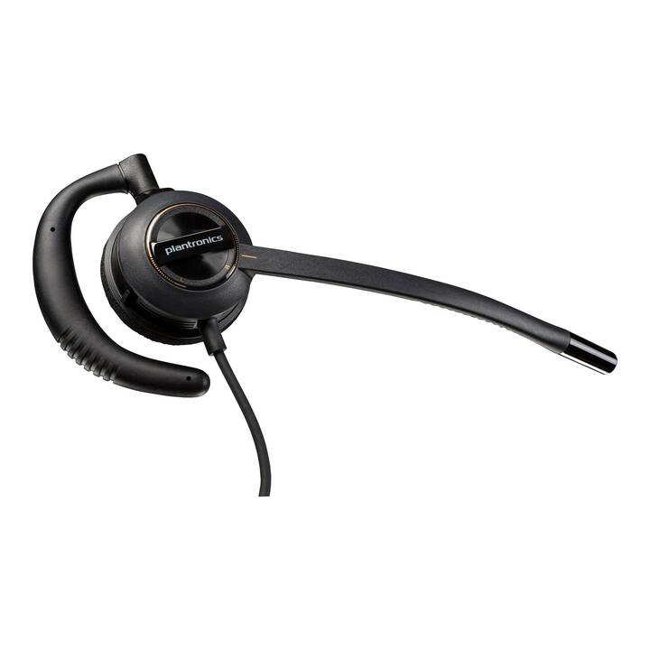 HP Casque micro de bureau Poly EncorePro 530D (On-Ear, Câble, Noir)