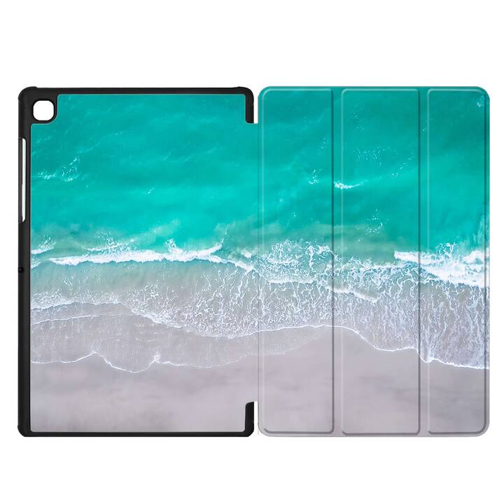EG cover per Samsung Galaxy Tab A7 Lite 8.7" (2021) - verde - spiaggia