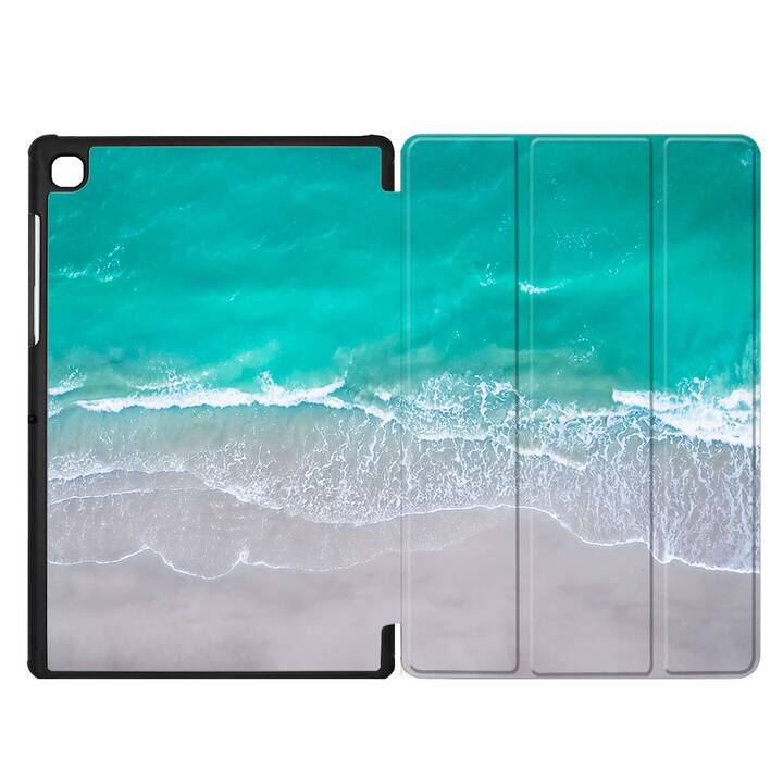 EG coque pour Samsung Galaxy Tab A7 Lite 8.7" (2021) - vert - plage