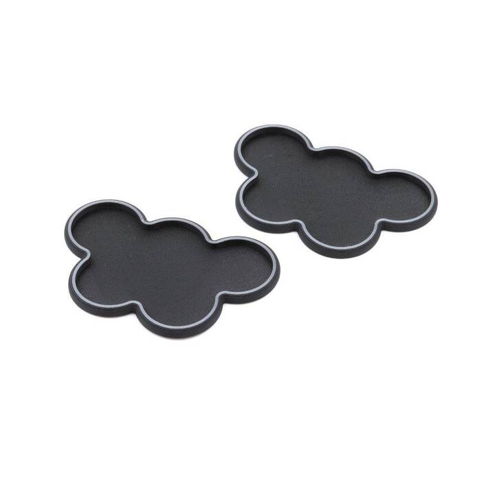 TABLETOP-ART Vassoio di movimento Oval 5s Cloud (2 Parti, 25 mm)
