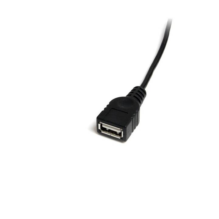 HAMA Câble adaptateur USB mâle mini B - femelle A - 0.15m