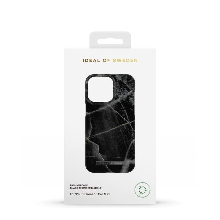 IDEAL OF SWEDEN Backcover (iPhone 15 Pro Max, Lavorato, Nero)