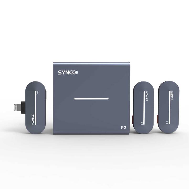 SYNCO Microfono per dispositivi mobili (Grigio)