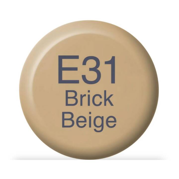 COPIC Encre E31 - Brick Beige (Beige, 12 ml)