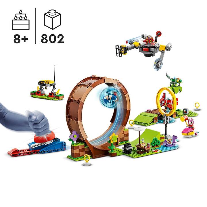 LEGO Sonic Looping-Challenge in der Green Hill Zone (76994)