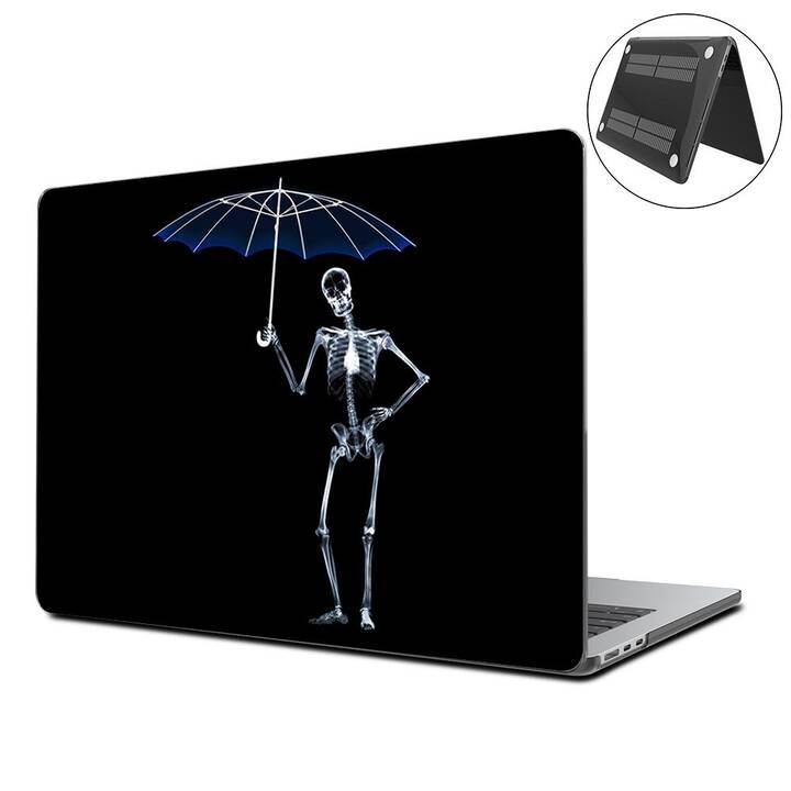 EG Coque rigide (Macbook Air 15" M3 2024, squelette, Noir)