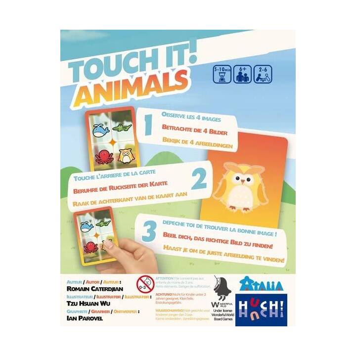 CARLETTO Touch it - Animals (DE, FR)
