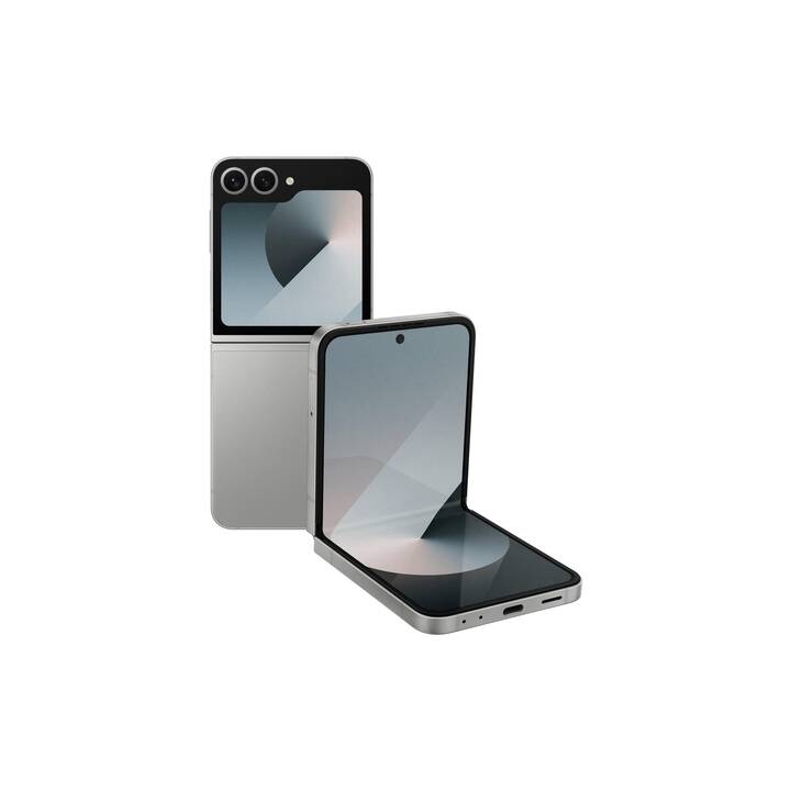 SAMSUNG Galaxy Z Flip6 (256 GB, Silver Shadow, 6.7", 50 MP, 5G)