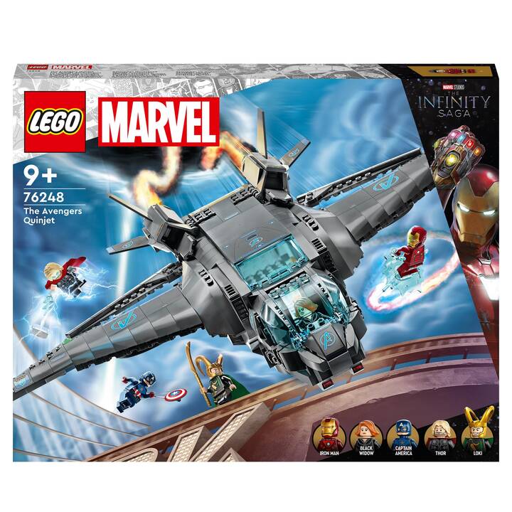 LEGO Marvel Super Heroes Il Quinjet degli Avengers (76248)
