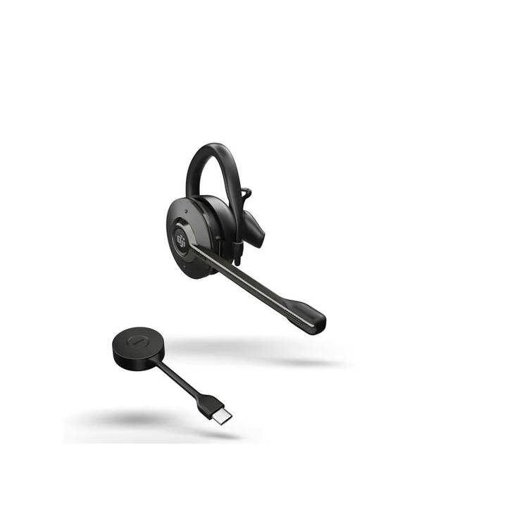 JABRA Office Headset Engage 55 MS Convertible (On-Ear, Kabellos, Schwarz)