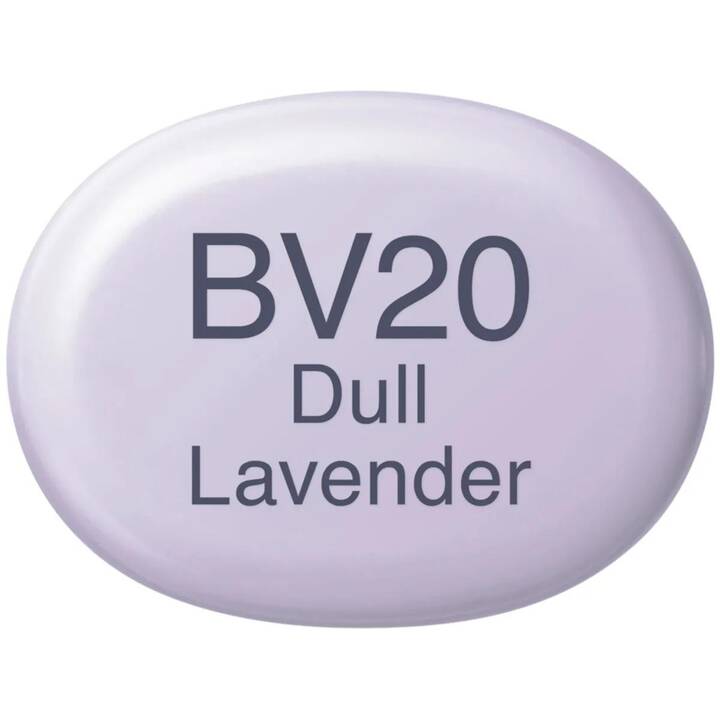 COPIC Marqueur de graphique Sketch BV20 - Dull Lavender (Lavande, 1 pièce)
