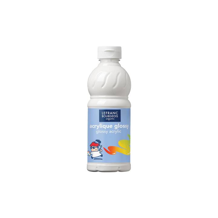 LEFRANC BOURGEOIS Colore acrilica (500 ml, Bianco)