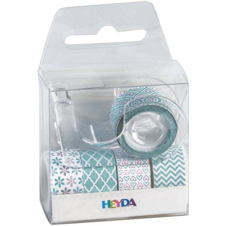 HEYDA Washi Tape Set (Mint, 3 m)