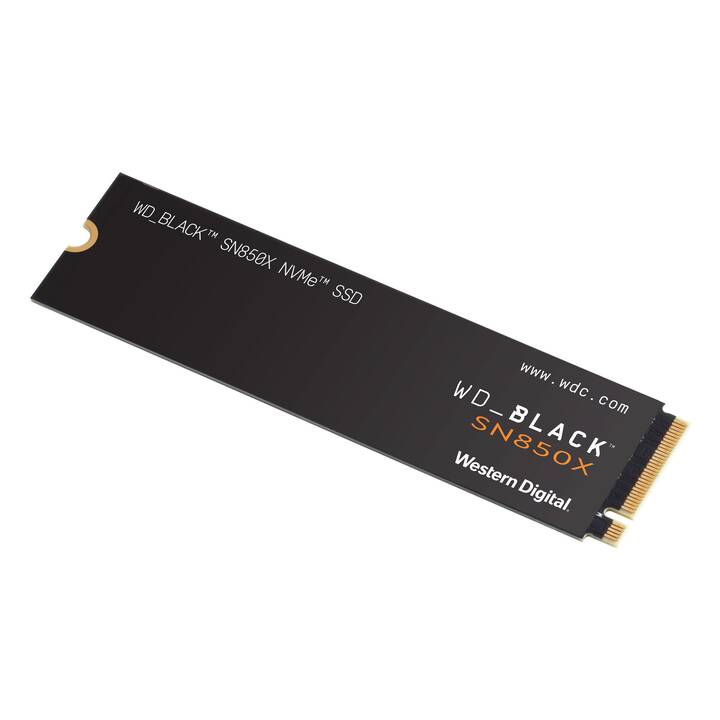 WD_BLACK SN850X (PCI Express, 4000 GB, Noir)