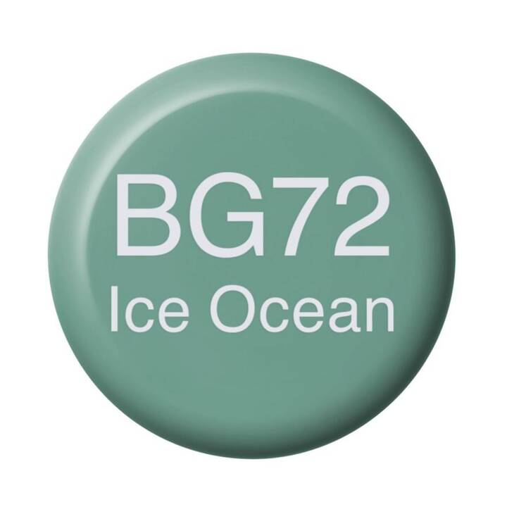 COPIC Encre BG72 - Ice Ocean (Vert, 12 ml)