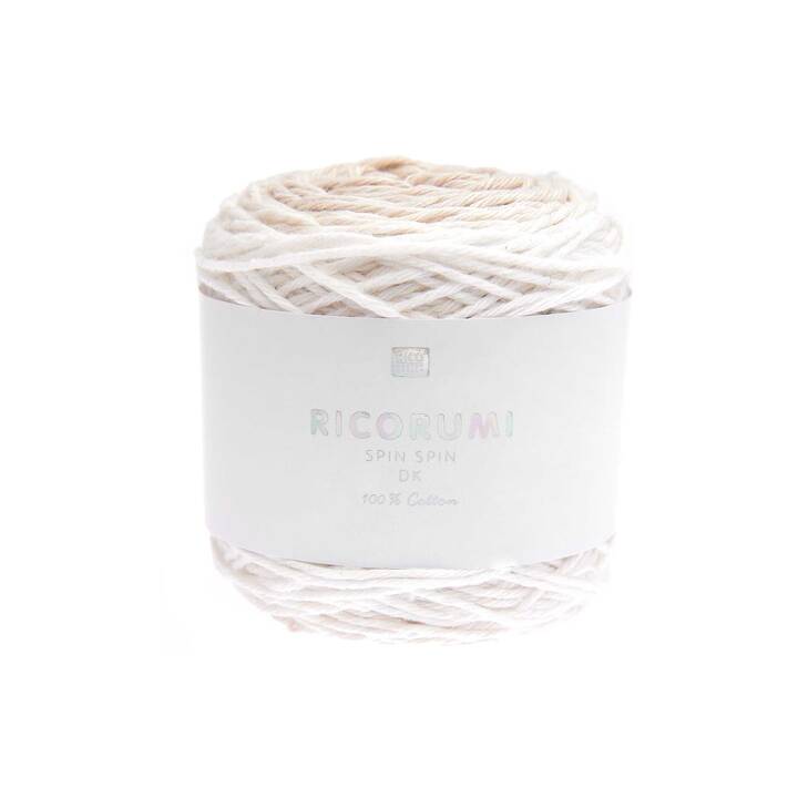RICO DESIGN Wolle Ricorumi  (50 g, Beige, Natur, Weiss)