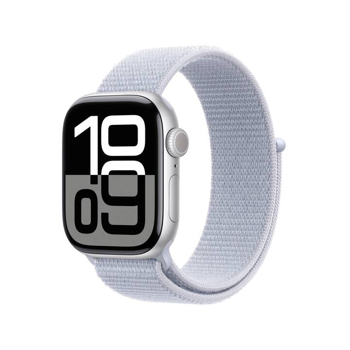 APPLE Watch Series 10 GPS + Cellular (42 mm, Alluminio, 4G)