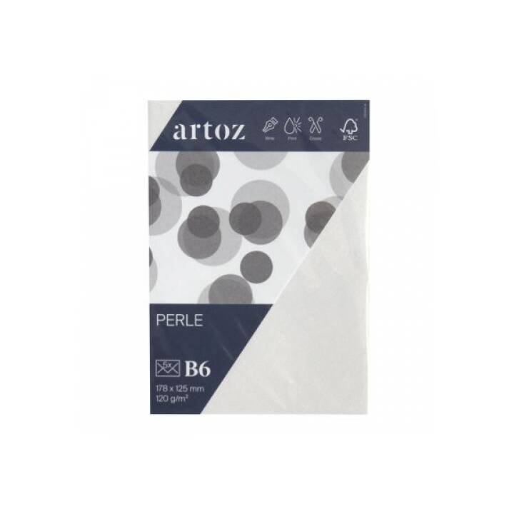 ARTOZ Briefumschlag Perle (B6, 5 Stück)