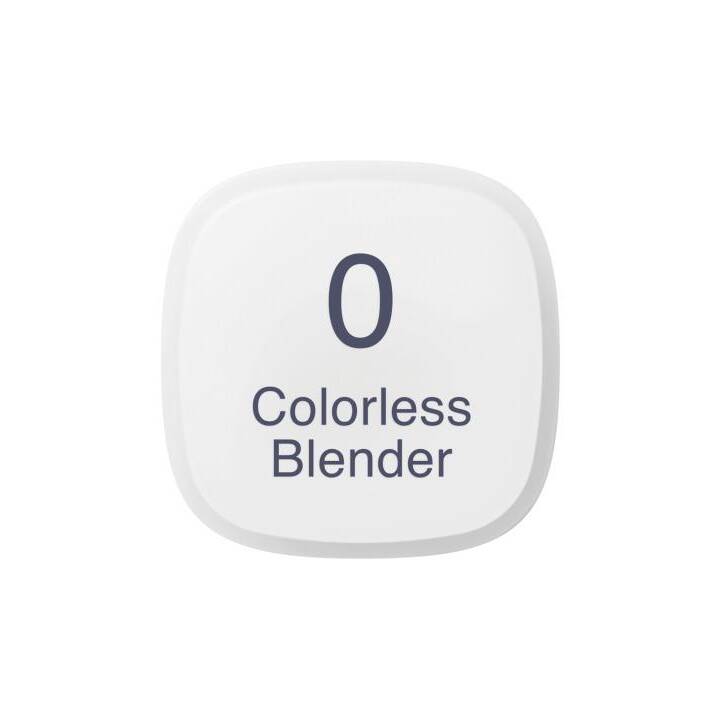 COPIC Marcatori di grafico Classic 0 Colorless Blender (Bianco, 1 pezzo)