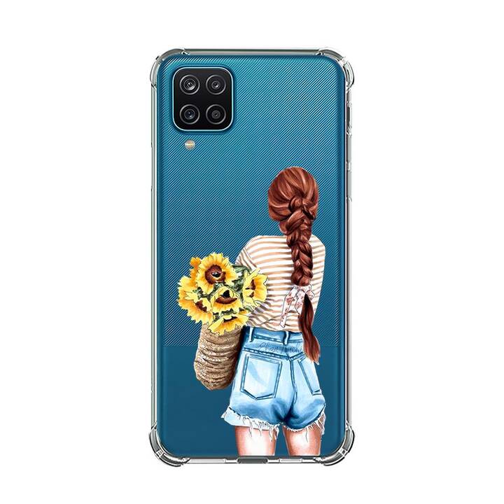 EG Backcover (Galaxy A12, Puppe, Transparent)