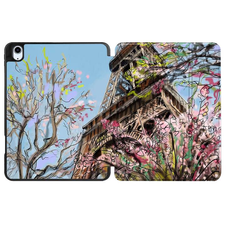 EG coque pour iPad Air 10.9" (2022) 5e génération - multicolore - paris