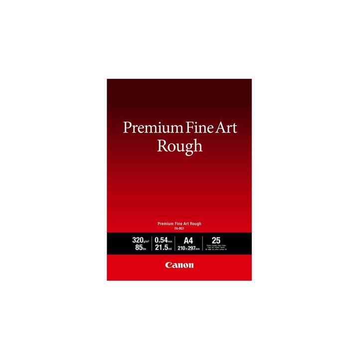 CANON Premium Fine Art Fotopapier (25 Blatt, A4, 320 g/m2)