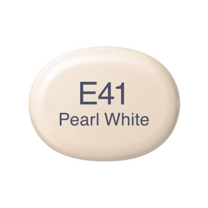 COPIC Marqueur de graphique Sketch E41 Pearl White (Blanc perle, 1 pièce)