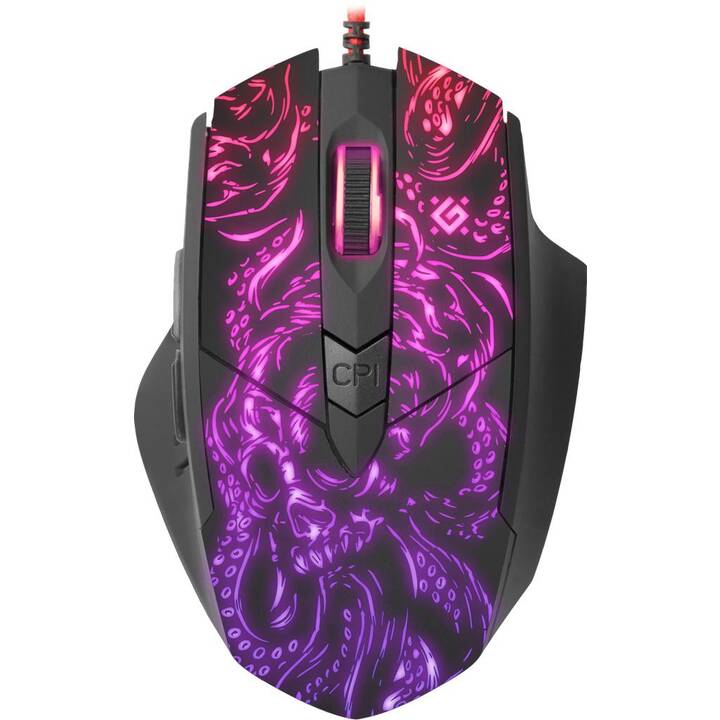 DEFENDER GM-650L Mouse (Cavo, Gaming)