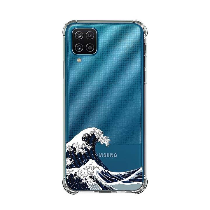 EG Backcover (Galaxy A12, Mer, Transparent)