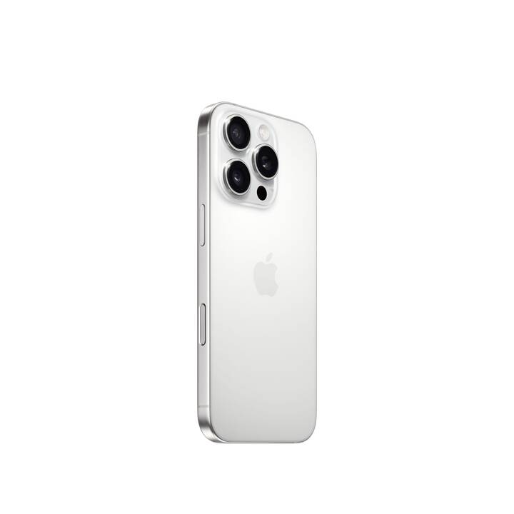 APPLE iPhone 16 Pro (256 GB, Titanio bianco, 6.3", 48 MP, 5G)