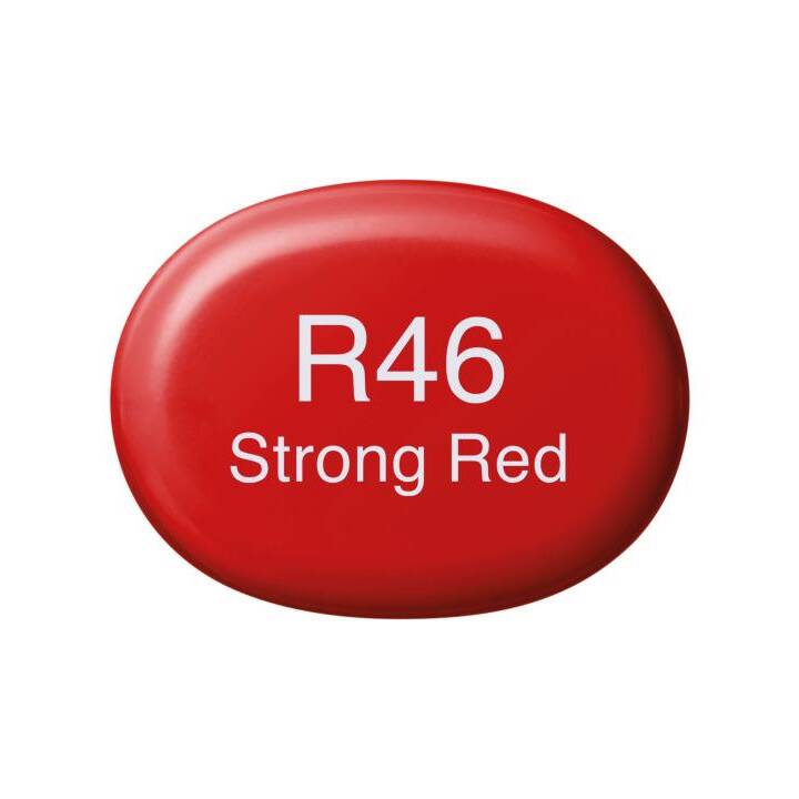 COPIC Marcatori di grafico Sketch R46 Strong Red (Rosso, 1 pezzo)