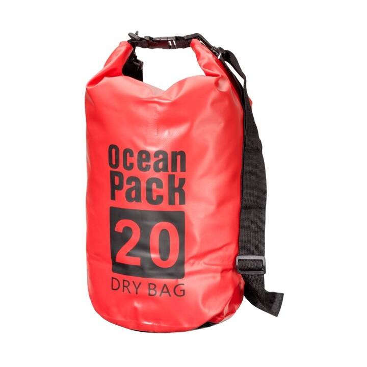 INTERDISCOUNT Ocean Pack (20 l, Schwarz, Rot)
